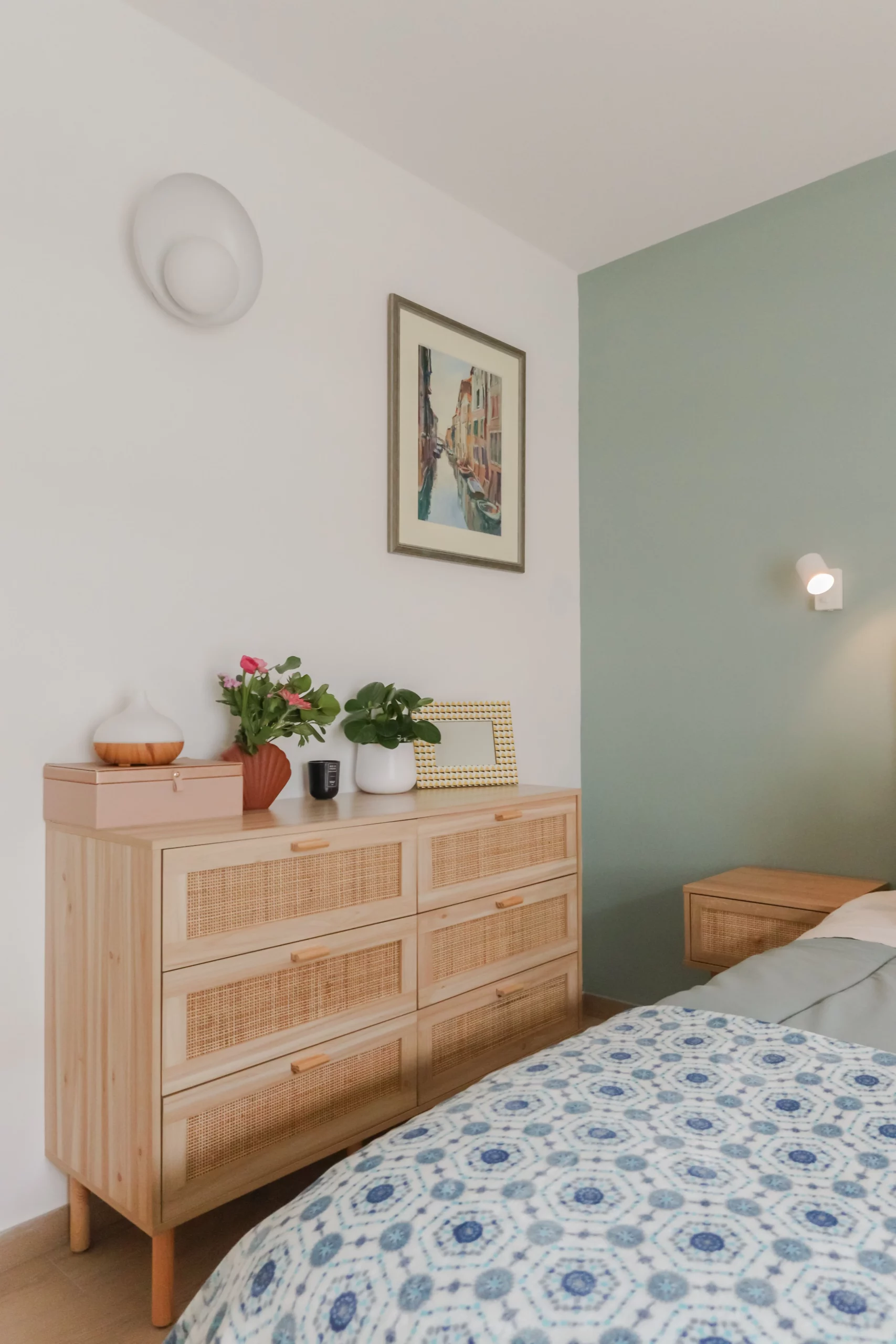 Chambre rénovée